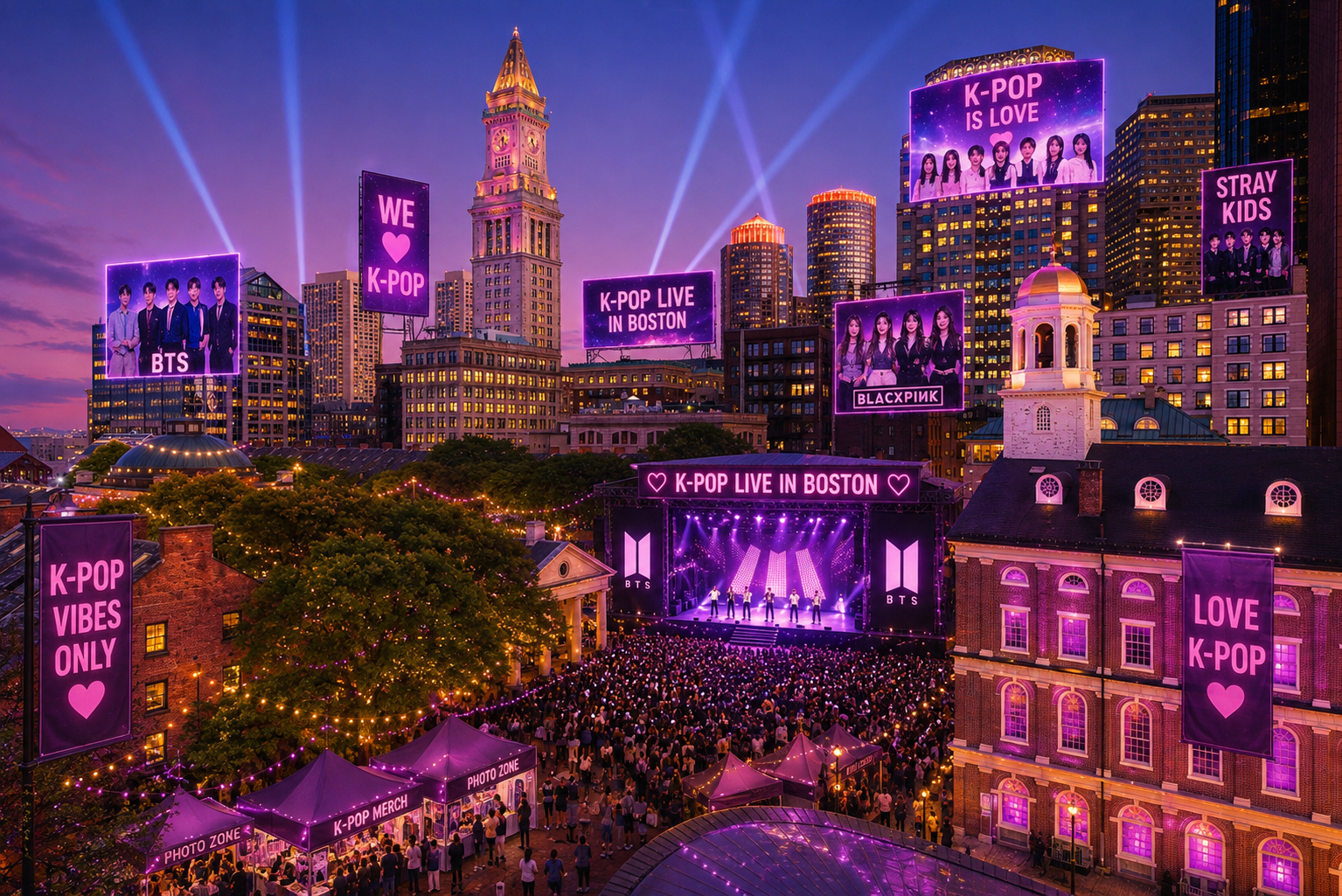 K-Pop Concerts in Boston 2026